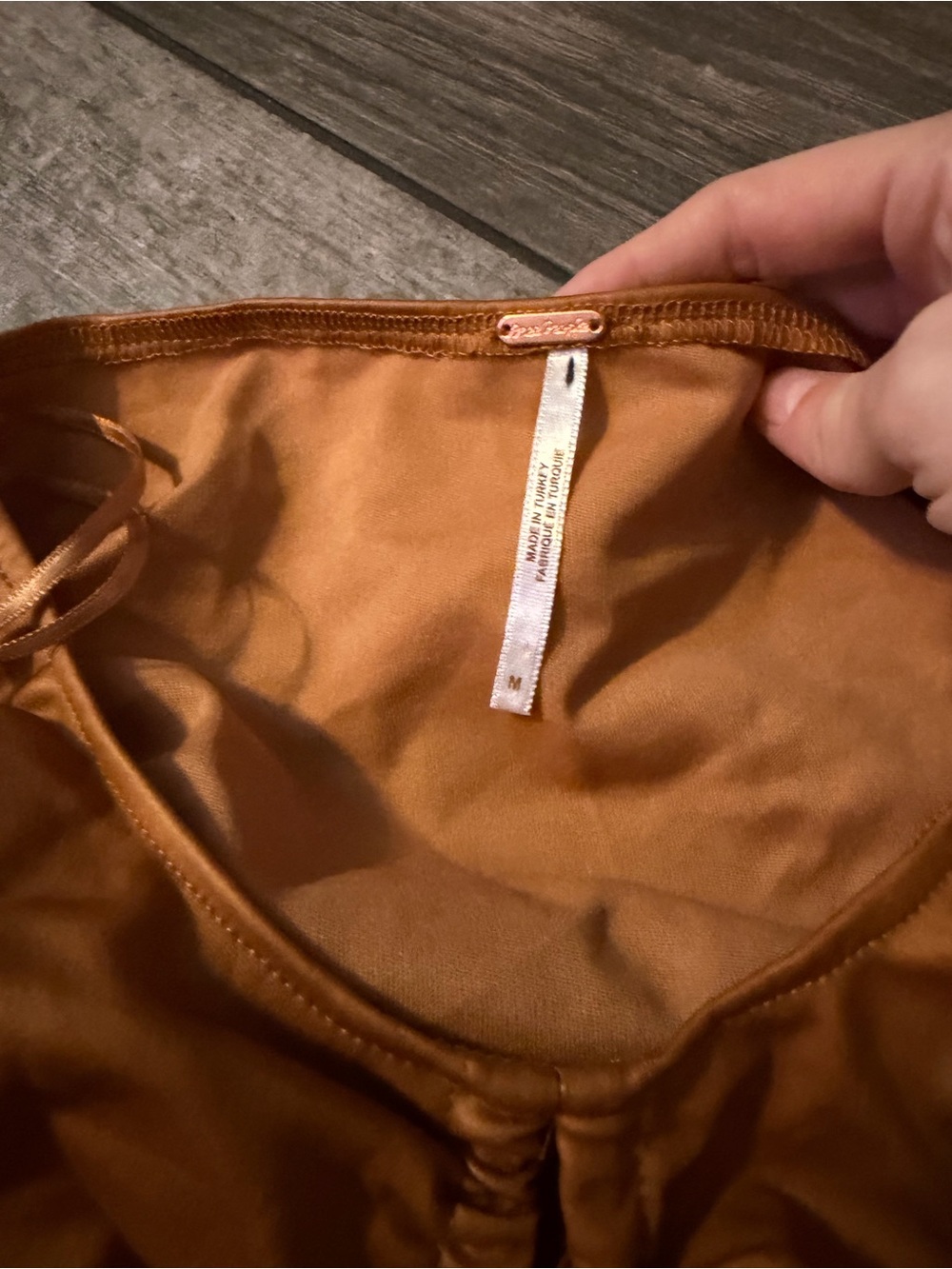 Free People Ride Along Ruched Crop Top - Picture 5 of 5